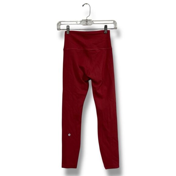 Lululemon Wunder Under High-Rise Leggings Women’s Size4 Chianti Full-On Luxtreme - Picture 2 of 9